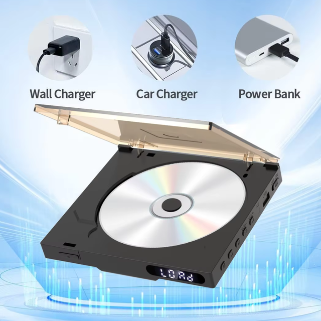 2026 New Portable DVD Player for Home Car and Office