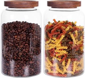 Wholesale High Quality <b>Kitchen</b> Heat Resistant Eco-Friendly Vacuum Seal Large Capacity High Borosilicate Glass Food <b>Storage</b> <b>Jars</b> - Product Image 1