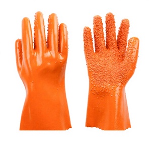 Gants <span class=keywords><strong>de</strong></span> travail antidérapants, réutilisables, imperméables et résistants à l'abrasion en PVC <span class=keywords><strong>pour</strong></span> la plomberie et le nettoyage des égouts, <span class=keywords><strong>pour</strong></span> outils <span class=keywords><strong>de</strong></span> plombier - Product Image 1