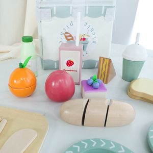 Ensemble de jouets de <span class=keywords><strong>cuisine</strong></span> pique-nique RHS créatif nouveau design en vente directe du fabricant pour enfants jouet classique en <span class=keywords><strong>bois</strong></span> pour tout-petits garçons et filles - Product Image 6