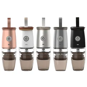 machine à café et capsules Suppliers-Mini Machine à café automatique Portable, idéale pour la fabrication de café, les voyages, la maison et la voiture, nouveau modèle d'usine