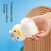 Lot de 50 bouteilles de boisson à jus transparentes Ar PET bouteilles de jus maison tasses de boisson froide de canard