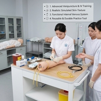Modelo de Simulación de Inyección Venosa en Brazo de Niño con Venas Visibles para Entrenamiento de Habilidades Médicas y de Enfermería, con Certificación CE/ISO/ROHS/CNAS