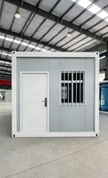 Maison conteneur industrielle démontable en gros, mini-cabane préfabriquée, maison mobile, bureau et salon en kit, prête à être expédiée