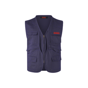 2025 logotipo impreso personalizado solapa publicidad camisa ropa de trabajo actividades voluntarias <span class=keywords><strong>supermercado</strong></span> chaqueta Chaleco de los hombres - Product Image 5