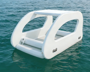 EASYFUN Yacht gonflable de luxe, <span class=keywords><strong>bateau</strong></span> de pêche gonflable électrique solaire pour le sport et les loisirs, jeux aquatiques en plein air sur la mer - Product Image 3