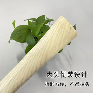 Petite <span class=keywords><strong>pioche</strong></span> à <span class=keywords><strong>manche</strong></span> en bois double usage, outil agricole, houe pointue à tête unique, modèle 00046 - Product Image 2