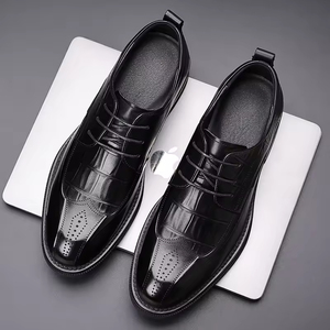 Zapatos de Cuero Sin Cordones de Alta Calidad Hechos a Mano Profesionales para Negocios y Bodas Cómodos Transpirables Impermeables con Soporte de Arco - Product Image 2