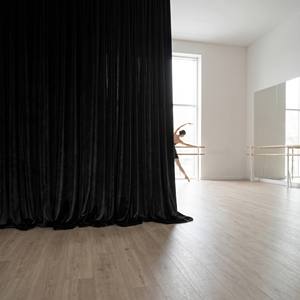 <span class=keywords><strong>Cortinas</strong></span> de Lujo XinLan Personalizadas con Alto Nivel de Oscurecimiento, <span class=keywords><strong>Cortinas</strong></span> de Terciopelo Modernas y Minimalistas de Alta Gama para Teatro, Estudio, Sala de Ballet - Product Image 3