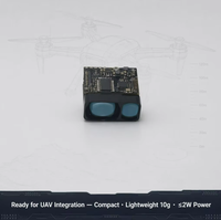 Module télémètre laser 5-1200m 905nm APD 1m avec mesure d'inclinaison UART pour drone UAV, mesure d'altitude, alliage d'aluminium, indice de protection IP67