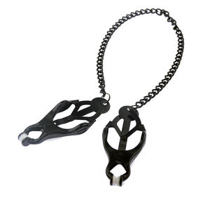 Japanische Klee Unisex Metall dunkle Kette erotische BDSM Sexspielzeug für Erwachsene <span class=keywords><strong>Brutal</strong></span> Bondage Restraint Body Nippel klemmen - Product Image 3