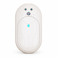 Chauffe-mains rechargeable en forme de chien mignon 2026, chauffe-poche électrique USB portable Kawaii avec lumière LED, cadeau d'hiver, Noël