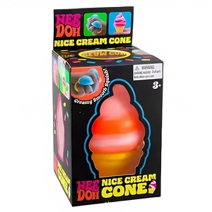 Juguete de Helado Estrujable Needoh - un Juguete Sensorial para Aliviar el Estrés para Niños y Adultos En stock y se envía inmediatamente. - Product Image 4