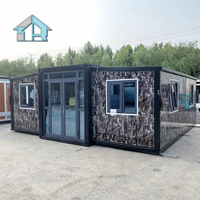 Maison conteneur extensible Conteneur pliant Maison Petite maison portable Maison mobile portable Maison modulaire préfabriquée pliable