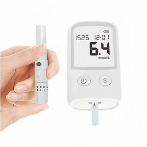 Equipo de Prueba de Glucosa en Sangre a <span class=keywords><strong>Precio</strong></span> de Fábrica, Glucómetro, Monitor de Azúcar en Sangre para Diabéticos, Medidor de Glucosa en Sangre - Product Image 1