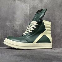 Bottes courtes tendance de qualité supérieure, chaussures plates unisexes, bottes en cuir véritable, style décontracté pour la marche, chaussures pour hommes