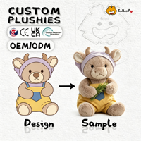 Peluche Vache Personnalisée OEM à Succès Commercial, Jouet en Peluche Doux et Adorable, Mascotte d'Entreprise Personnalisée, Personnalisation de Haute Qualité, Certifiée CE CPC