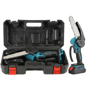 <span class=keywords><strong>Sierra</strong></span> eléctrica inalámbrica <span class=keywords><strong>pequeña</strong></span> de 6 pulgadas, suministro de fábrica al por mayor, motosierra de cadena de litio con batería, motosierra eléctrica inalámbrica portátil - Product Image 1
