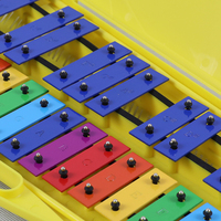 Wholesale Musical Instrument for Toddler Instrumentos Musicales Metal Xylophone 25 Notes Metallophone