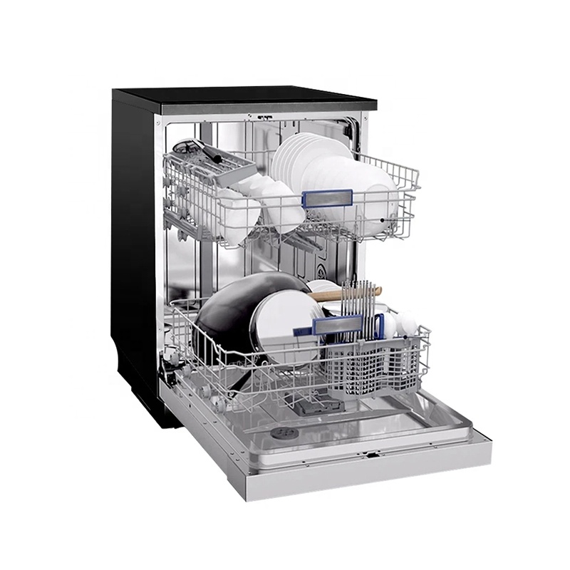 Manufacturer OEM Customer Dishwasher 45cm Built in New Design 8 Sets Big Cavity Loading Dishwasher High Quality Smart Dishwasher