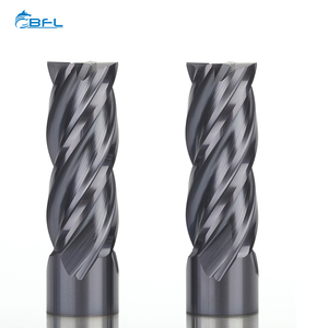 Bfl Vonfram cacbua 4 sáo vuông cuối nhà máy 1/4 inch endmill trong kho - Product Image 5