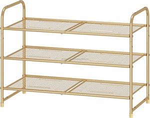 High Quality Metal <b>Shoe</b> Rack Cabinet <b>Storage</b> Organizer Stackable <b>Shoe</b> Stand for Hallway Entryway Home Decor Furniture - Product Image 4