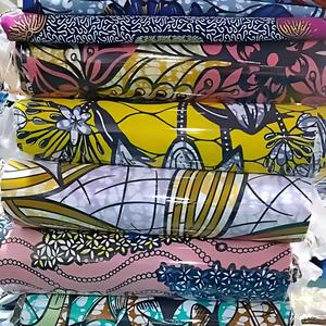 Superbe tissu <span class=keywords><strong>en</strong></span> organza peigné biologique imprimé batik, nouveau modèle, imprimé <span class=keywords><strong>africain</strong></span> pour chemises de garçons et <span class=keywords><strong>robes</strong></span> de mariage - Product Image 5