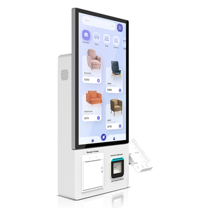 Thanh toán kiosk 21.5inch cảm ứng điện dung màn hình 10-điểm IP65 treo tường máy POS tự đặt hàng thiết bị đầu cuối SDK đa-os - Product Image 2