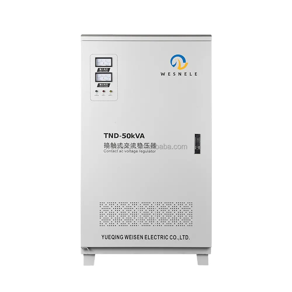 Yueqing WEISEN regulator/stabilizer listrik, stabilizer fase tunggal 10KVA 20KVA 30KVA 50KVA