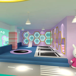 Parc de jeux intérieur haut de gamme pour enfants, personnalisé avec diverses installations de divertissement pour créer un royaume ludique pour les enfants - Product Image 2