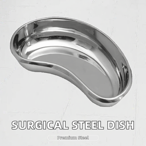 Bandeja Quirúrgica Manual de Acero Inoxidable Tipo Riñón, Profundidad Media, para Cirugía General de Blush Surgical - Product Image 2