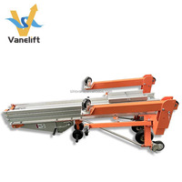 Ascenseur manuel léger de cargaison de poteau en aluminium 200 250 300 350 kg équipement pliable d'ascenseur de climatiseur de treuil de main