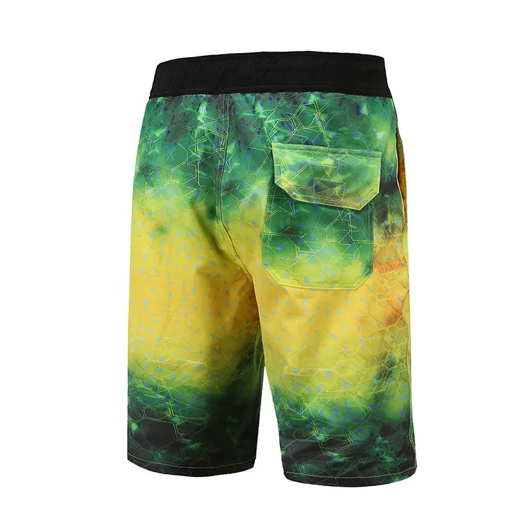 Wholesale customized design quick dry cooling mens swim trunks surf board shorts beach boardshorts