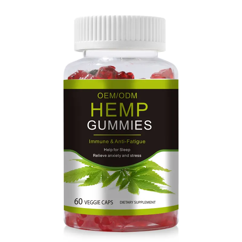 OEM/ODM सन चिपचिपा हेल्थकेयर की खुराक कार्बनिक शाकाहारी विटामिन मदद नींद के लिए राहत सन Gummies