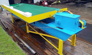 स्वर्ण खनिज विभाजक मशीन के लिए लघु प्रयोगशाला सोने की एकाग्रता शेकर टेबल छोटा - Product Image 2