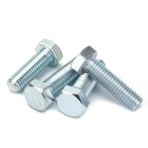 Vis hexagonales et écrous en acier inoxydable et en acier au carbone zingué noir/plat DIN933/DIN931 M12/<span class=keywords><strong>M13</strong></span> Classe 8.8 - Product Image 6
