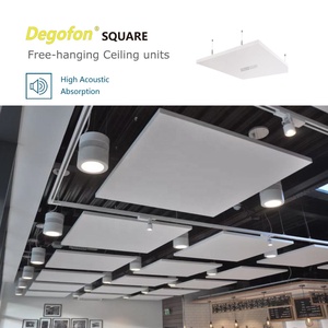 Paneles de techo acústicos directos de alta calidad para aula, nuevo diseño insonorizado, compra a precio barato, Panel de techo colgante Ee - Product Image 2