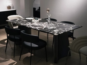 SH đá Noir Grand Antique Đen phiến đá cẩm thạch tuyệt vời cổ phong cách tự nhiên Nội Thất Tường sàn đá cẩm thạch sàn cho bàn - Product Image 6