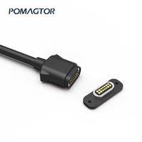 Cable de Datos Médico con Conector Magnético de 14 Pines Pogo Pin
