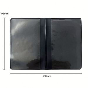 Porte-cartes de voyage en vinyle PVC souple personnalisé X812 - Product Image 1