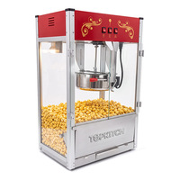 Nouvelle machine à popcorn commerciale haute performance |   Petite machine à pop-corn électrique automatique pour restaurant, cinéma et KTV