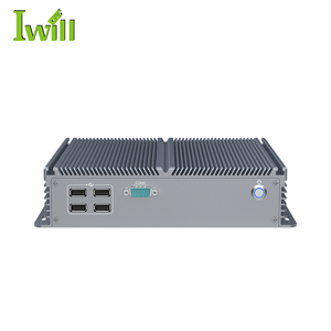Mini PC Sem Ventoinha J3710 da Fábrica OEM, LPT VGA HD, <span class=keywords><strong>2</strong></span>*RJ45 LAN, SIM, 8*USB, 6*COM, Computador Embutido para Soluções de Varejo - Product Image 5