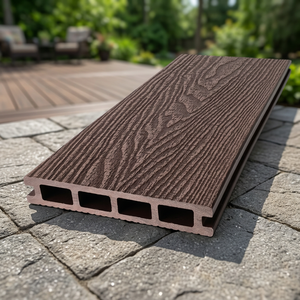 Paneles de Pared WPC Impermeables para Exteriores, Revestimiento Decorativo con Relieve 3D para Proyectos Comerciales - Product Image 1