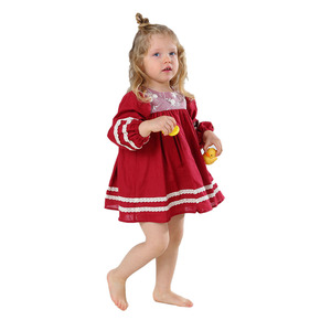 Vendita all'Ingrosso di Abiti Boutique per Bambine 2-12 Anni, Abbigliamento per Bambini, Vestiti Eleganti per Bambine Stile Lupo - Product Image 4