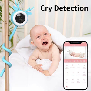 4MP Giảm Tiếng Ồn Được Xây Dựng Trong Tiếng Ồn Trắng Và Bé Bài Hát Ru Wifi HD Hồng Ngoại Tầm Nhìn Ban Đêm Nhà Trong Nhà Bé Màn Hình - Product Image 6