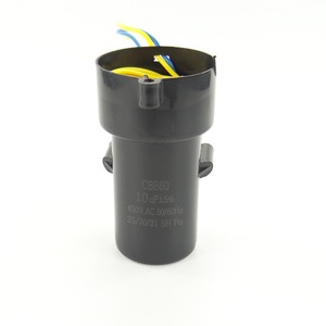 Condensateur Linghui CBB60 10uF 450V AC pour démarrage de moteur, accessoire pour appareils électroménagers - Product Image 1
