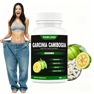 Compléments alimentaires en capsules de Garcinia Cambogia à étiquette privée OEM, brûleur de graisse, produits minceur, pilules HCA, capsules d'extrait de Garcinia Cambogia - Product Image 1