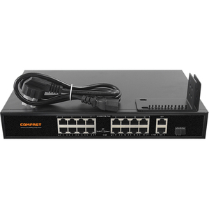 Epro Comfast CF-SF1162P 19 Cổng chuyển đổi mạng PoE 1000M RJ45 tốt nhất Ethernet Gigabit Gateway <span class=keywords><strong>Router</strong></span> quản lý AP điểm truy cập mới nhất - Product Image 3