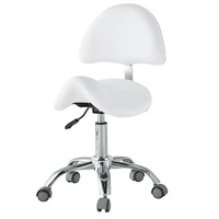 Chaise de salon ergonomique, durable et portable en métal pour coiffeurs, barbiers, espaces commerciaux, hôpitaux, cliniques, hôtels, ateliers, cuisines