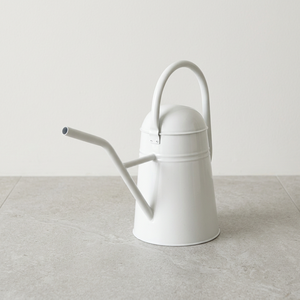 Premium Quality Galvanized Watering Can Round Shape White Color Water Can Creative Designer Handmade Best Watering Can - Product Image 1